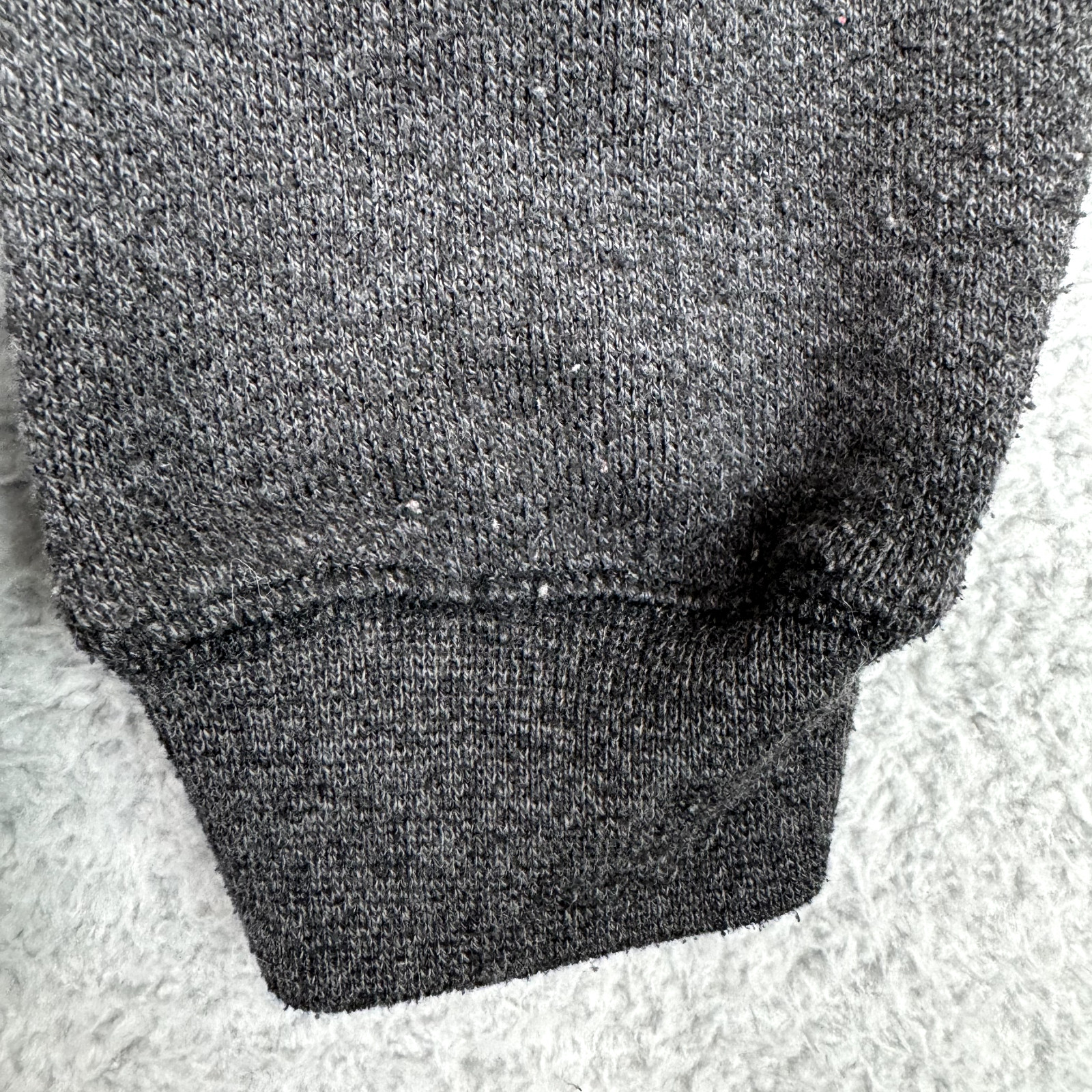 PGA Tour Sweater Large Gray 1/4 Zip Pullover Golf Performance Dadcore Outdoor
