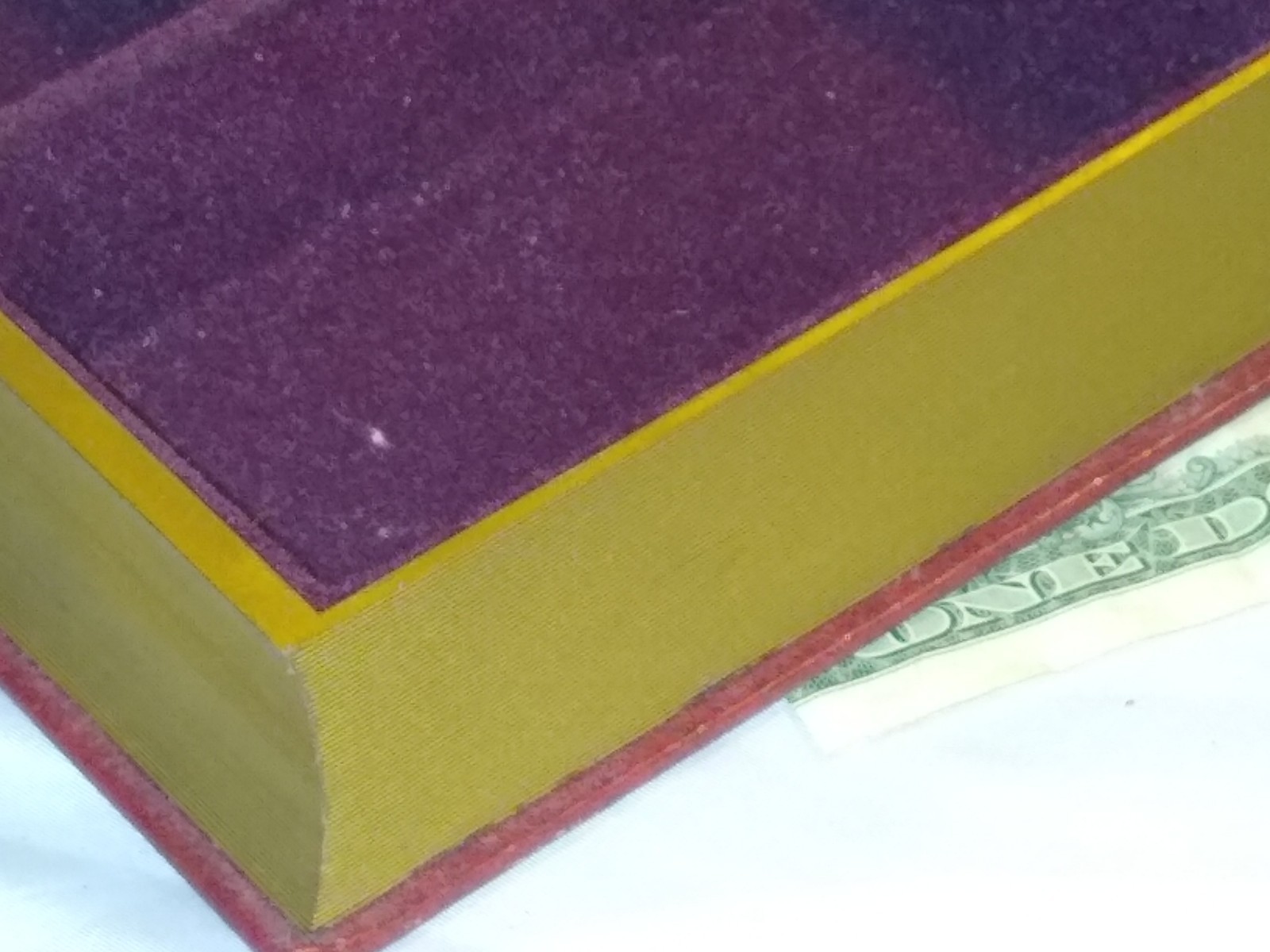 Great Expectations Fake Book Safe Hide Stash Box Hidden Storage Leather Wrapped