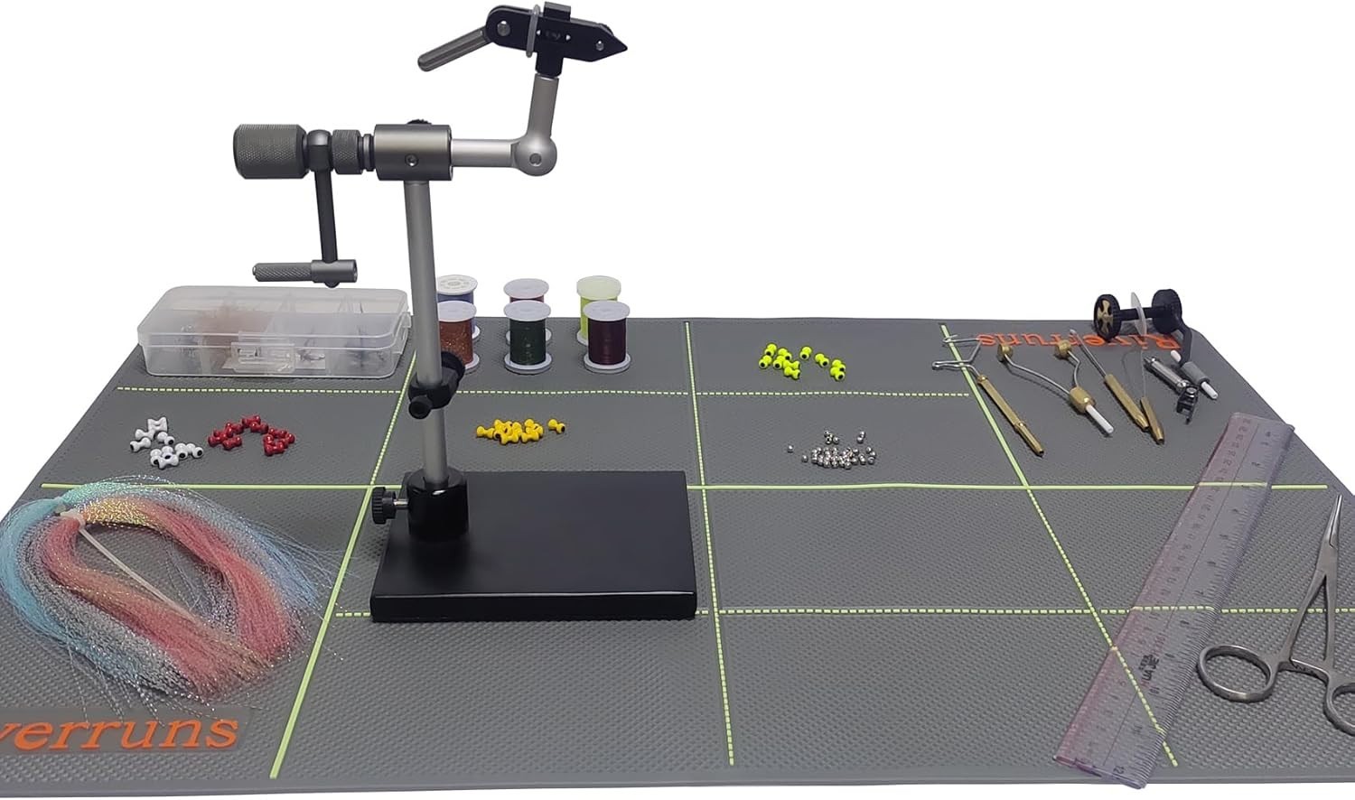 Versatile Fly Tying Silicone Mat - 24x16 Inches Large & 2 Medium Sizes Available