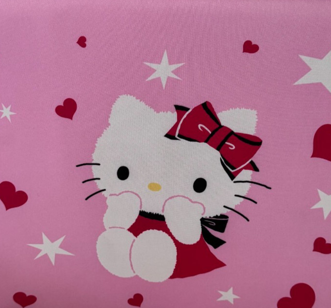 Sanrio Hello Kitty Storage Ottoman Chair New