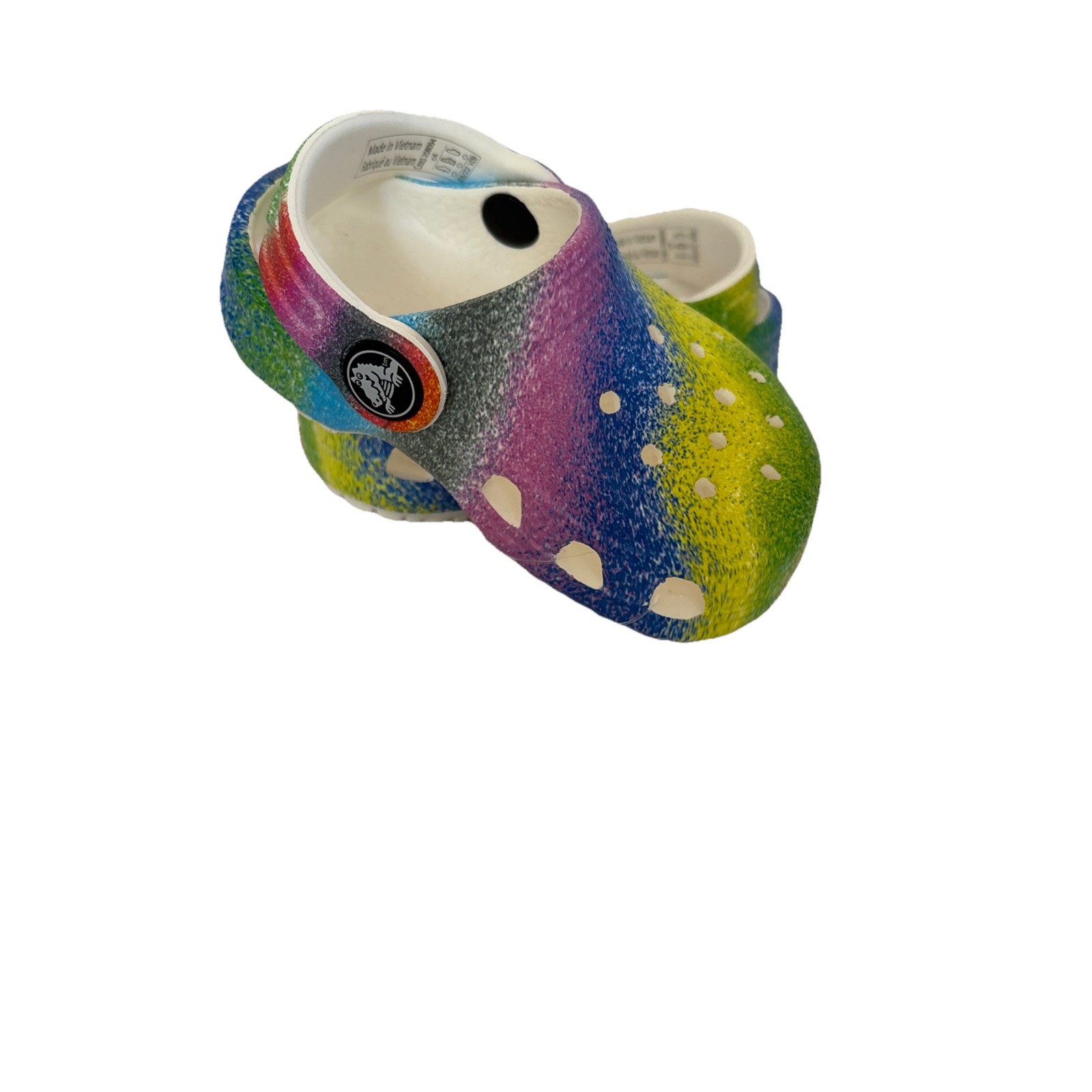 Crocs Kids Classic Tie Dye Clogs Girls Boys Children Toddler 206994 Size C4 NEW