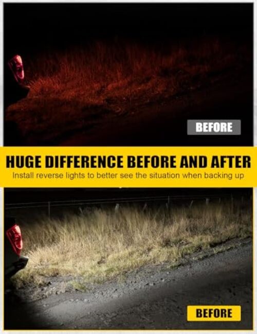 Reverse Light for Ranger, 13W Flood Beam Oval Plug N Play Back Up Light