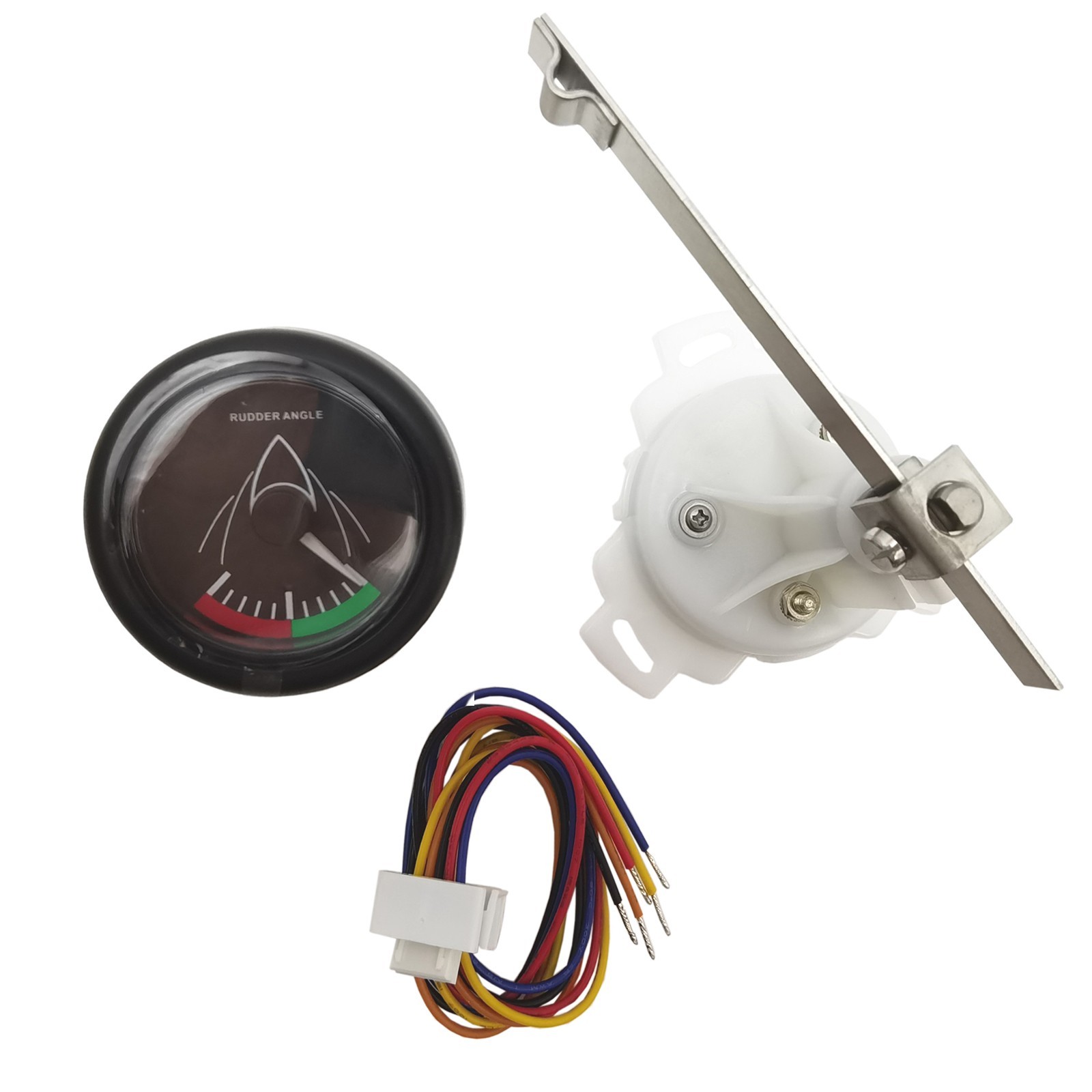 Boat Rudder Angle Indicator Rudder Angle Instrument With Rudder Sensor 0-190Ω