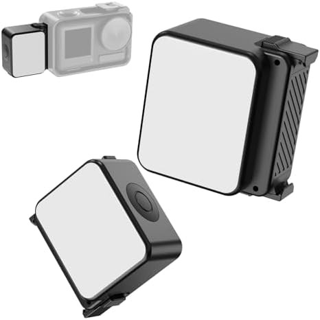 Mini vlogging led light action camera video fill lighting magnetic mount