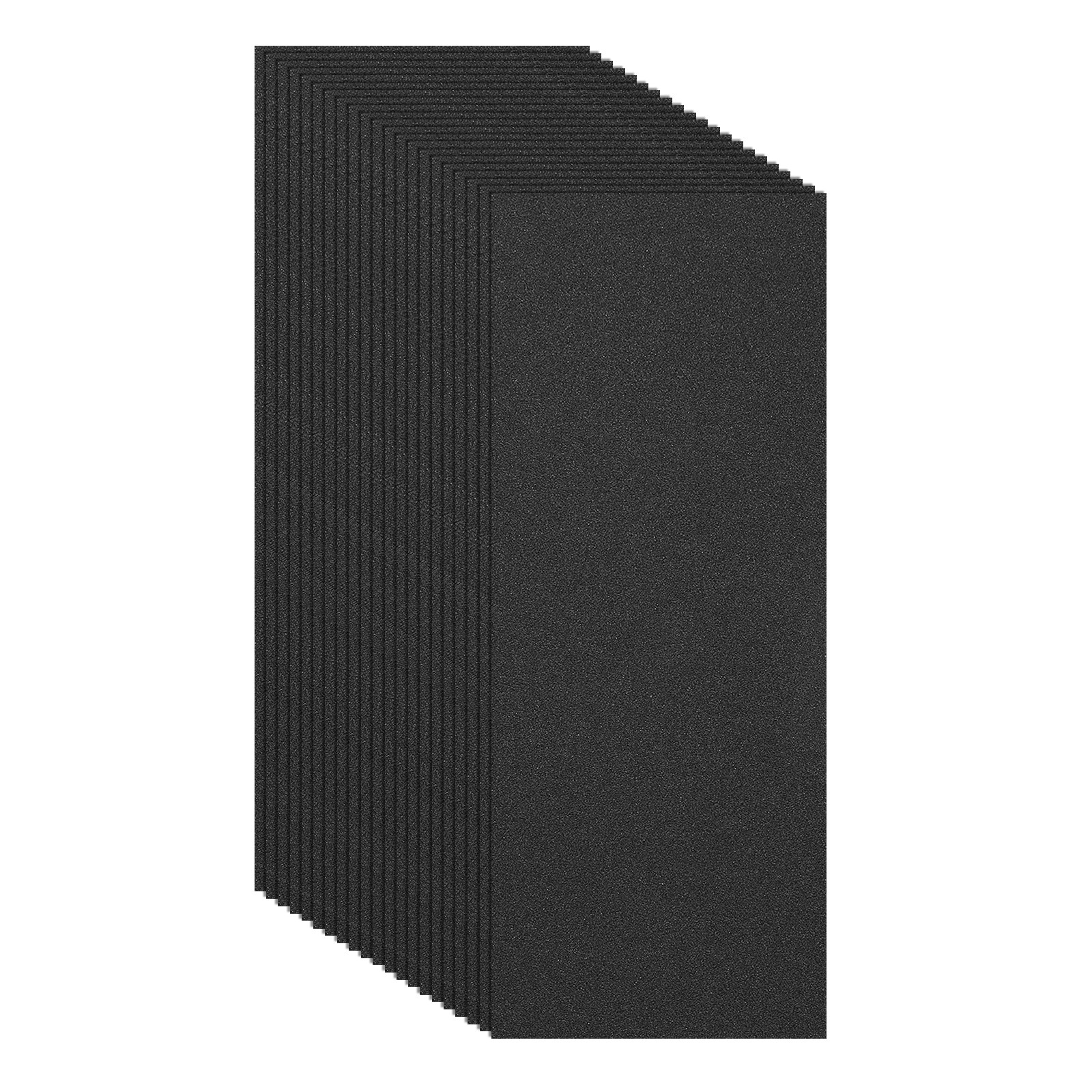21 Pack 3.6" x 9" Sandpaper, 180 Grit Sand Paper for Wood Furniture Floor