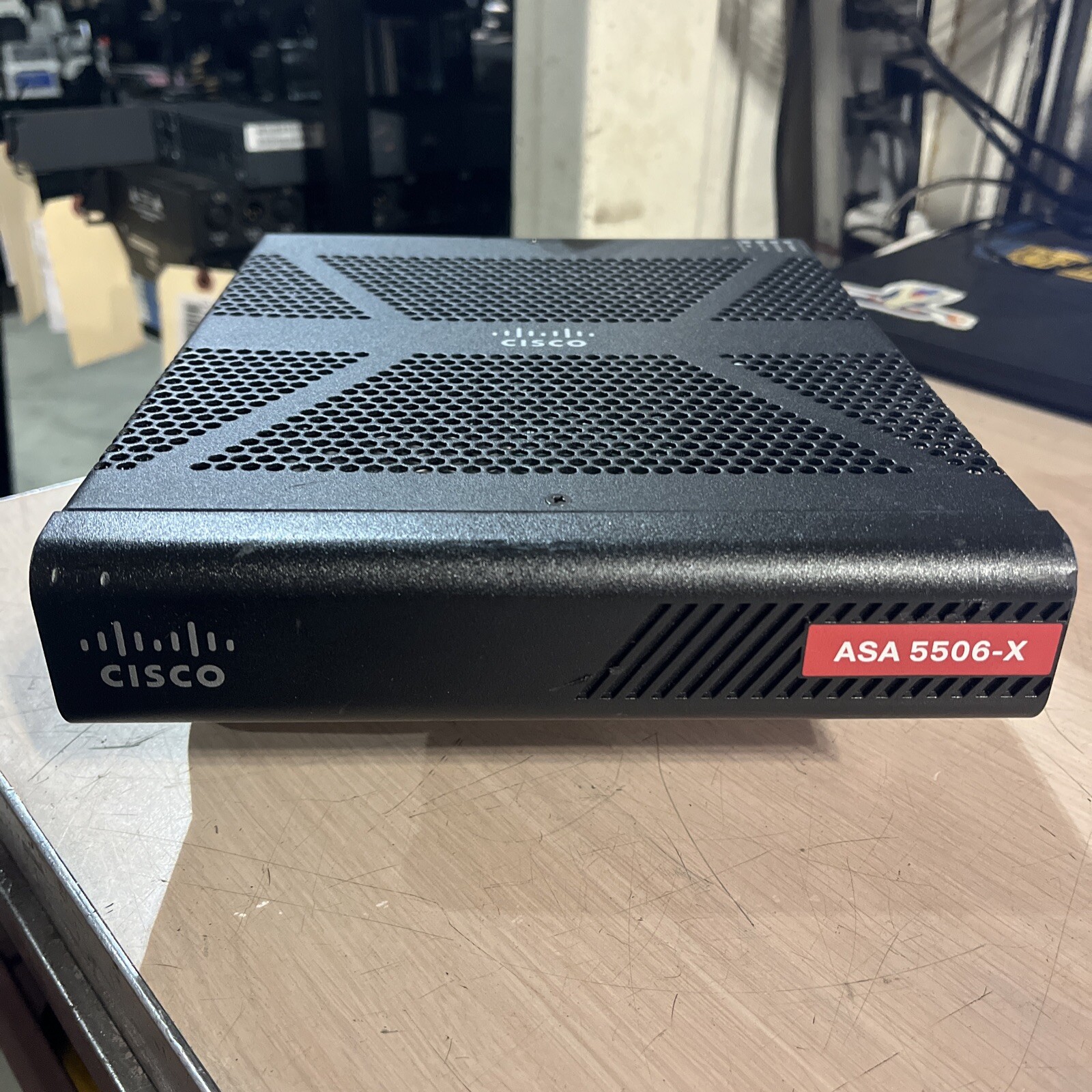 CISCO ASA 5506-X V08 NETWORK SECURITY FIREWALL APPLIANCE