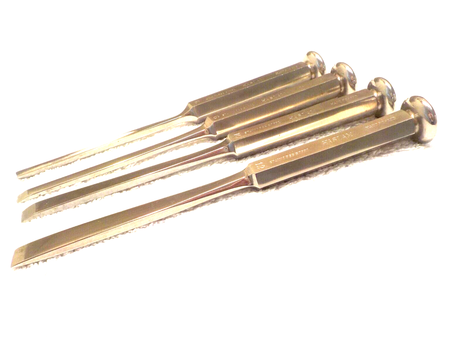 Vintage Haslam Hand Forged chisels