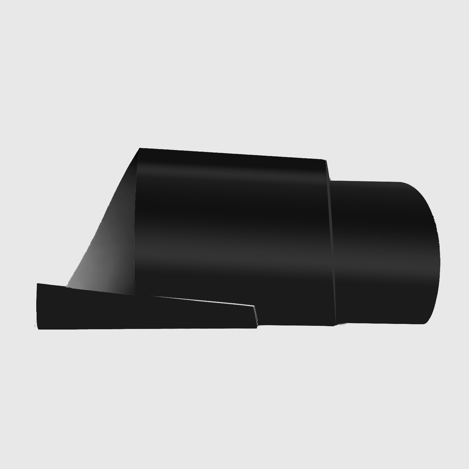 Load Sill Protector Fits Ford C-Max (II) 2010-2015 Matte Black