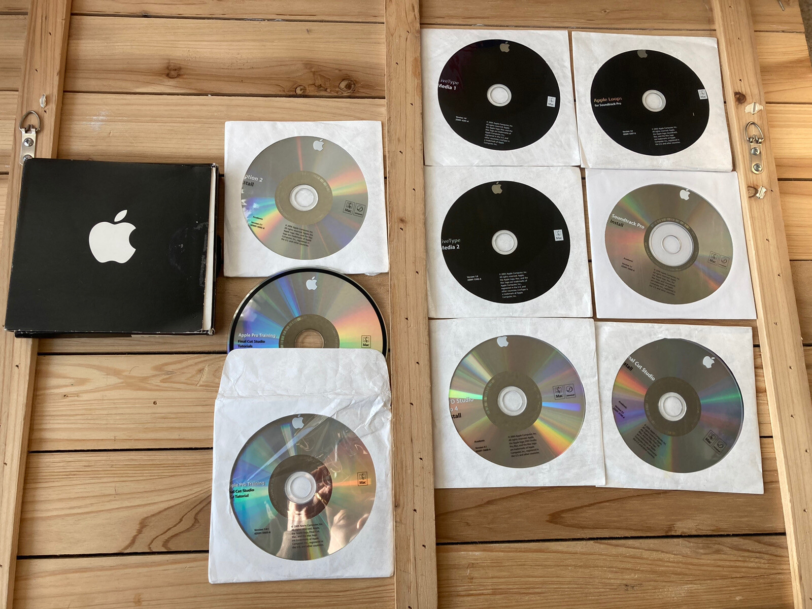 2005 Final Cut Studio Apple Mac Install Disc DVD 5.1 Retail Software .