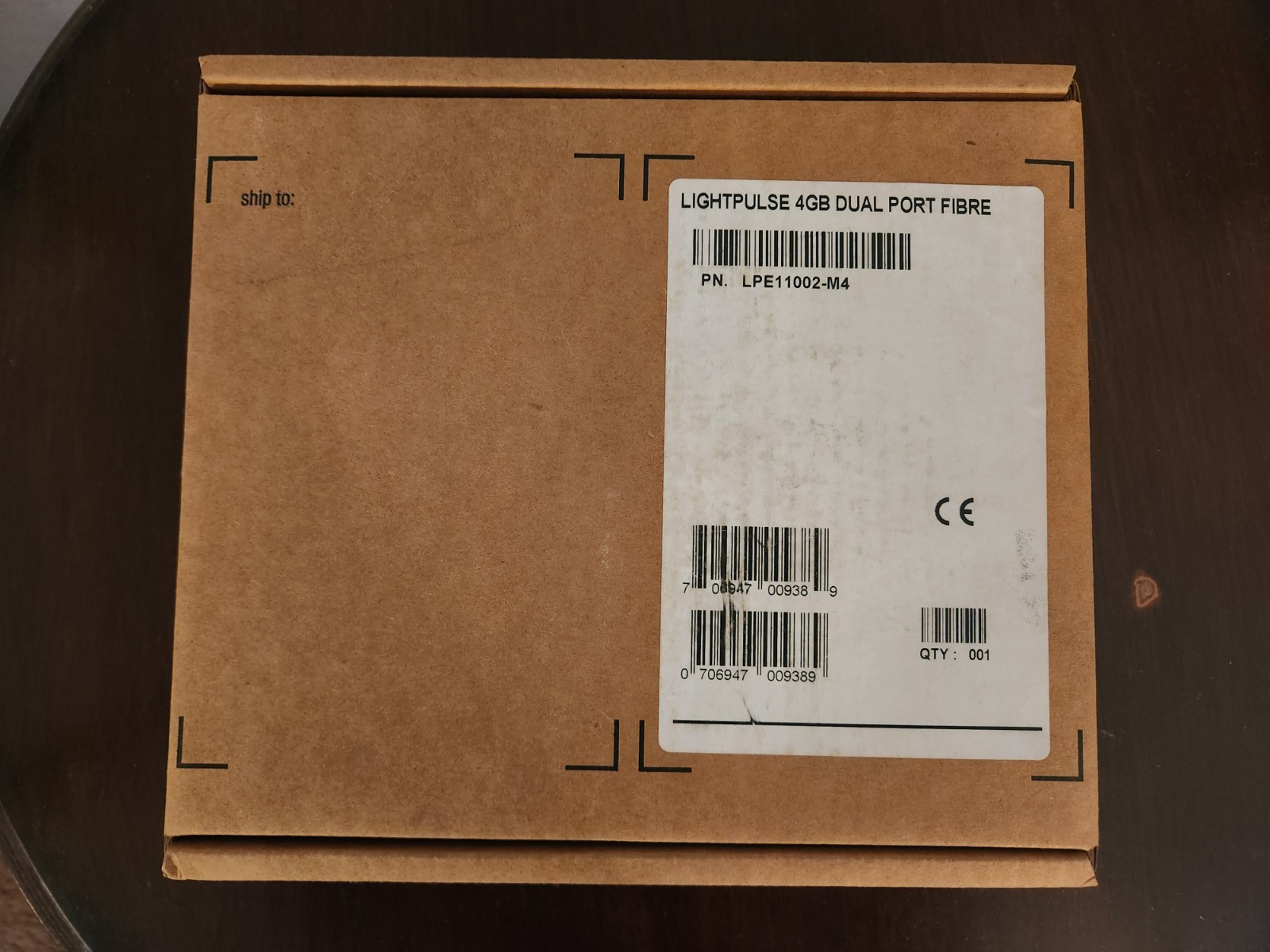 LPE11002-M4 Lightpulse 4GB Dual Port Fibre Multi Mode