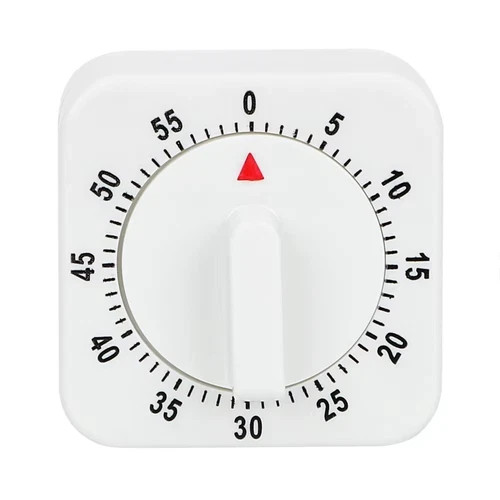 1 Kitchen Timer 60 Minute Timing Bell Alarm Sound Home Baking Cooking Mechanical