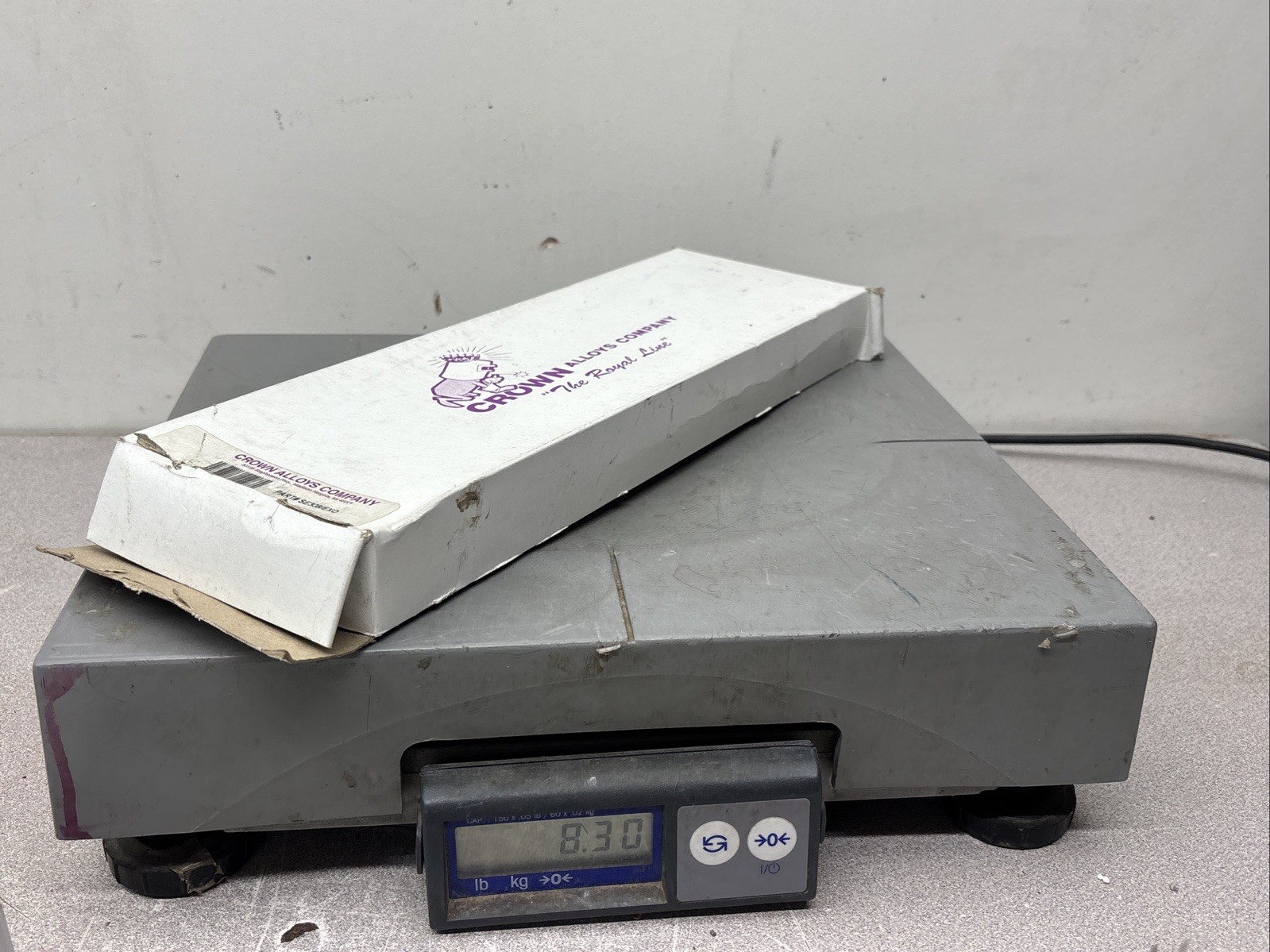 NEW 8.3lb BOX of Crown Alloy 1/8” E 308L-16 Stainless Steel Electrode SE308/EXO