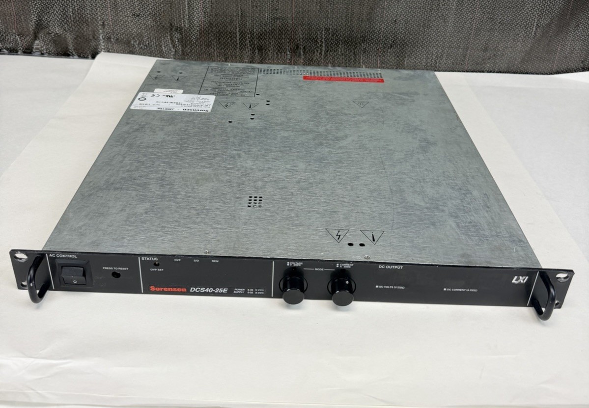 Sorensen DCS40-25E 0-40 V, 0-25 A, Power Supply *Guaranteed*  DCS40-25EM130