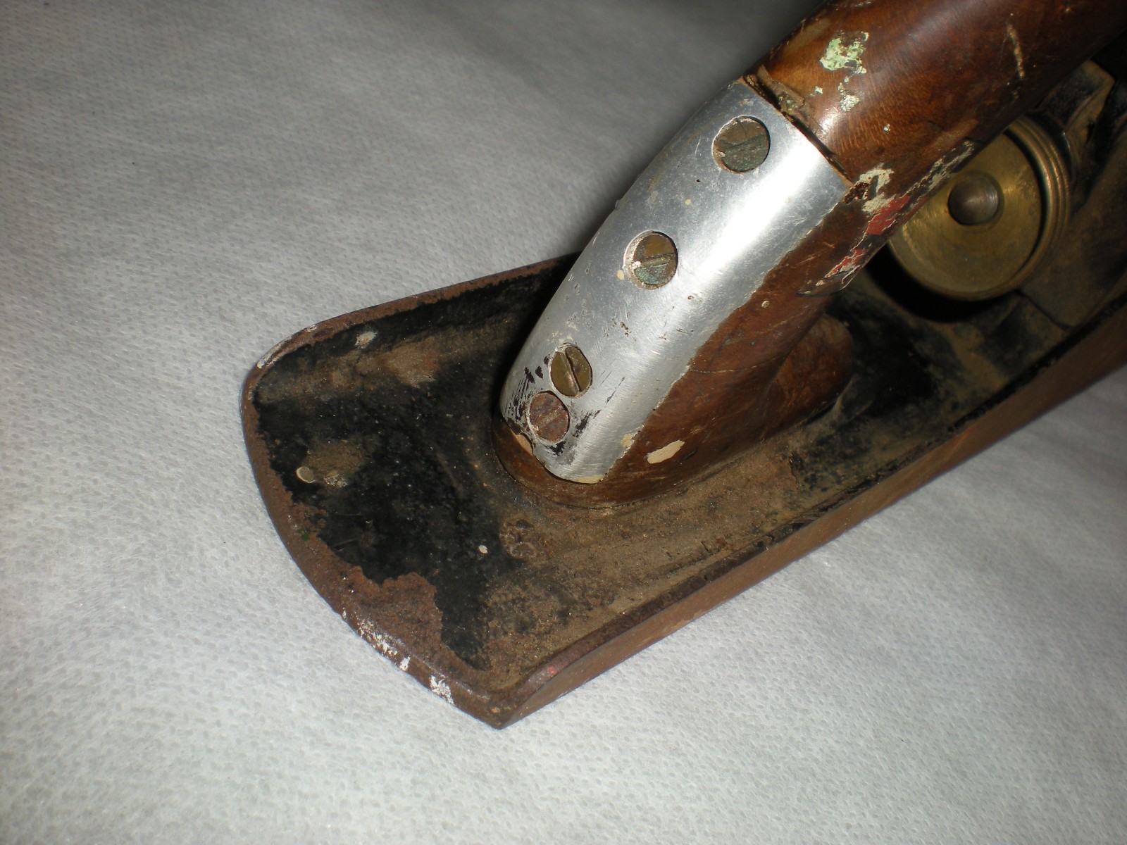 Vintage Stanley Wood Working Plane Block 11.5” Long HAS RUST