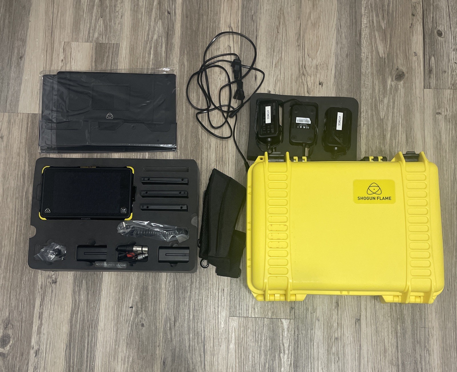 Atomos Shogun Flame 7" 4K HDMI/SDI Recording Monitor w/ Case & Accessories
