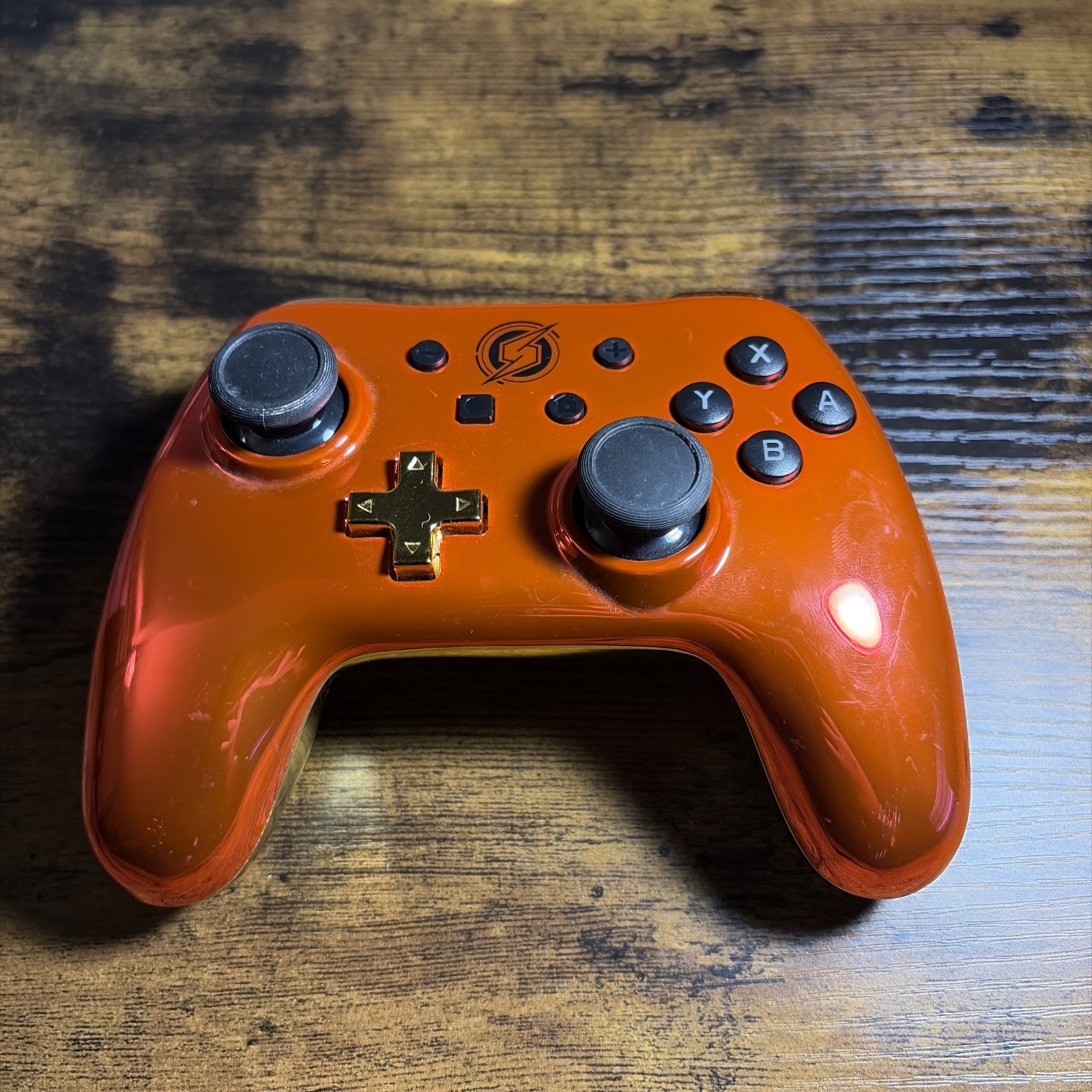 Metroid Red & Gold Samus Power A PowerA Wired Controller Nintendo Switch