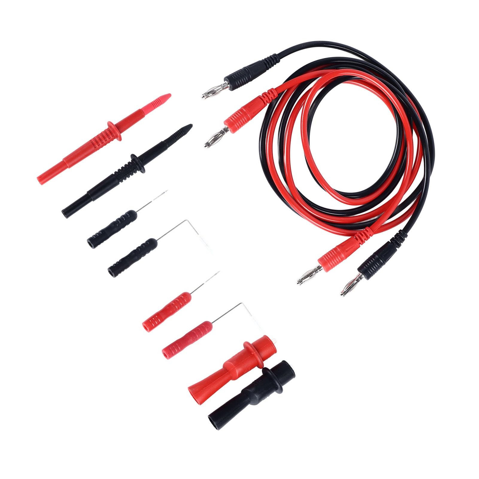 Set of Electrical Test Probes, 10-Piece Set, Set with Multimeter Test Lead...