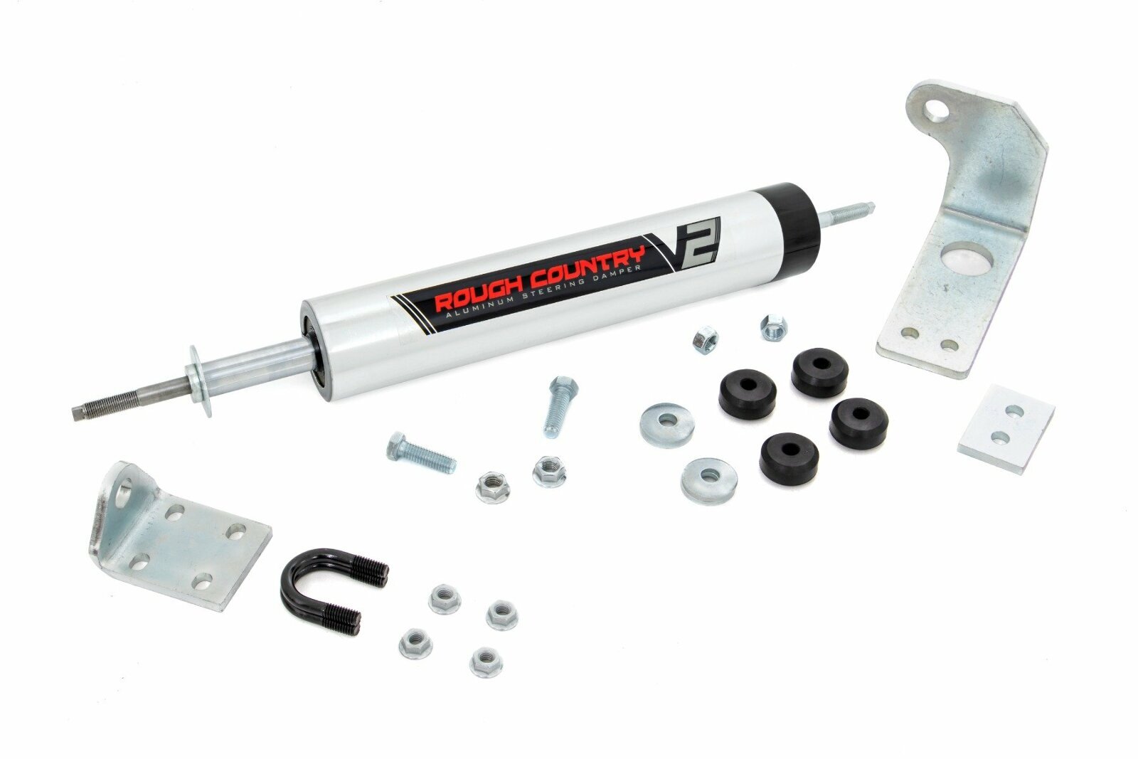Rough Country V2 Steering Stabilizer for Ford F150 4wd 1997-2003