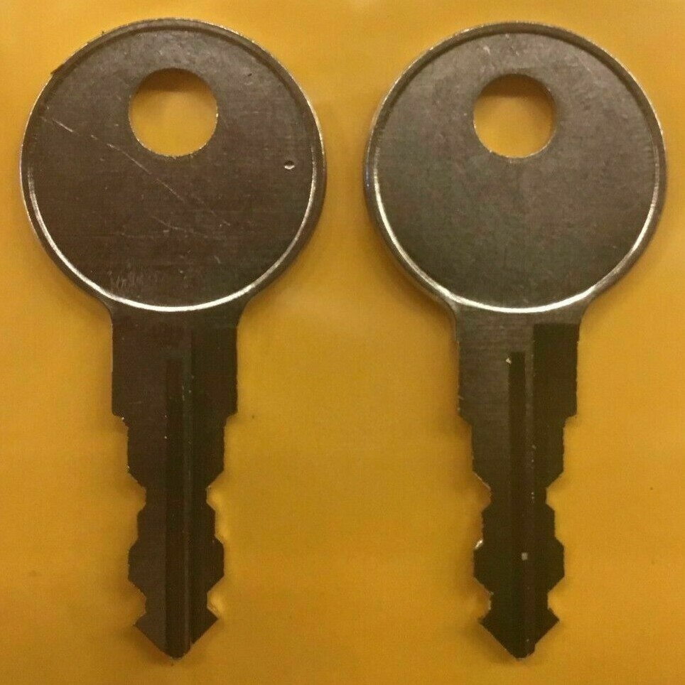 2-Keys for Delta & Weather Guard tool boxes Made in USA Key Code BB01 - BB10