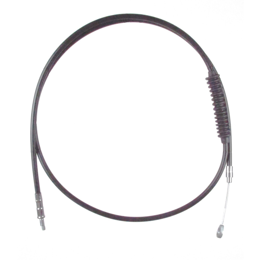 Black Vinyl Coated +6" Clutch Cable 2004-2009 Harley-Davidson Sportster 1200R