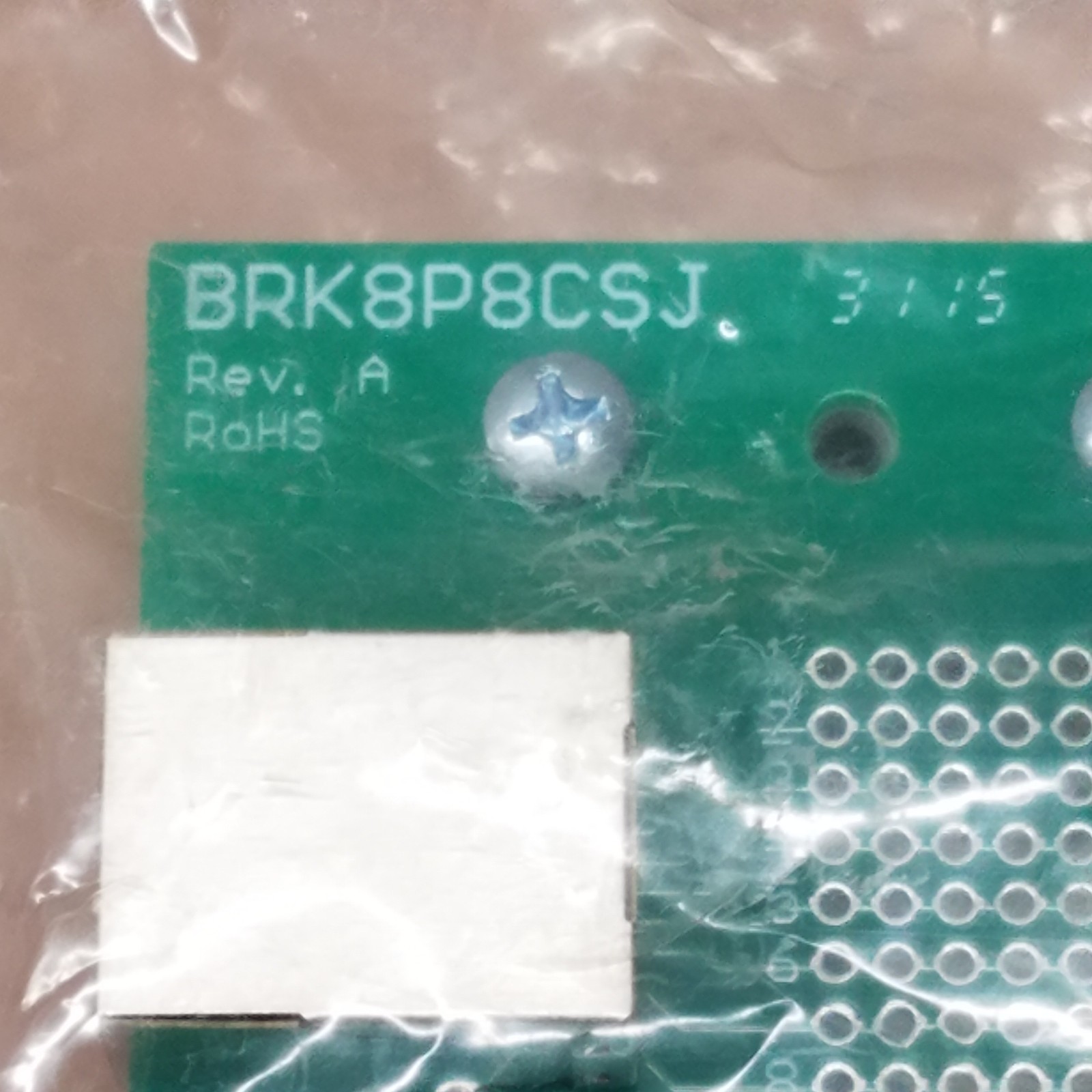 Winford BRK8P8CSJ Breakout Board, Rev A - NEW