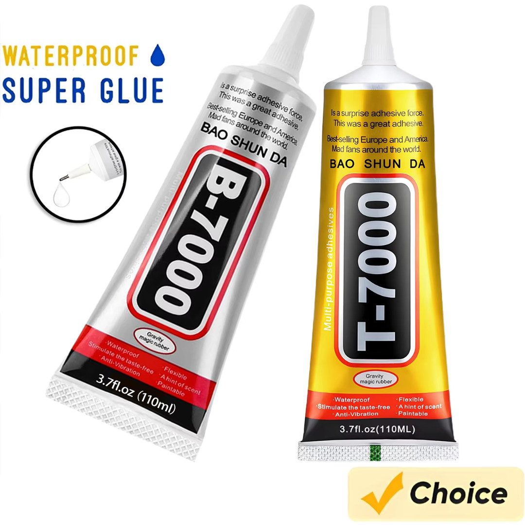 15/50/110ml T7000 Glue Needle Phone Point Drill Cell Phone Screen Repair Glue*