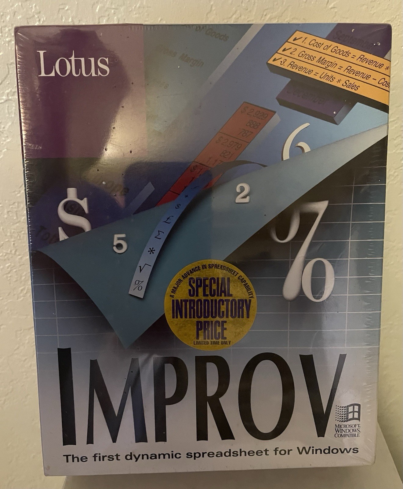 Lotus Improv Spreadsheet For Microsoft Windows 2.0 NEW