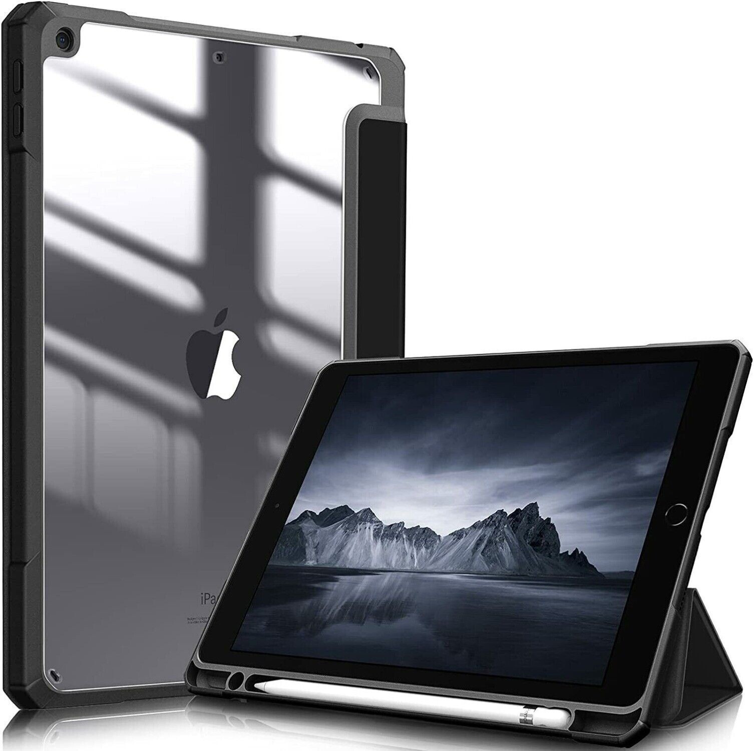 For iPad 6/ 7th 8th 9th 10th 11th Generation Pro 11" M4 M5 Flip Stand Case Cover
