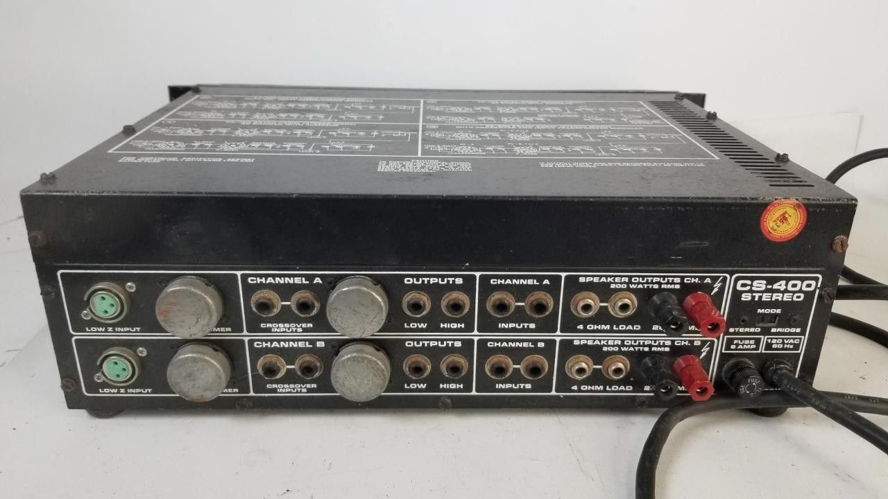 Peavey CS 400 Stereo Power Amplifier
