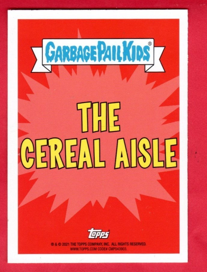 Garbage Pail Kids Food Fight Insert The Cereal Aisle ****you pick**** free ship