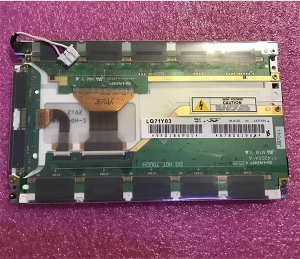 Original 7.1-inch Sharpe LCD Display LQ71Y03 Industrial Control LCD Display