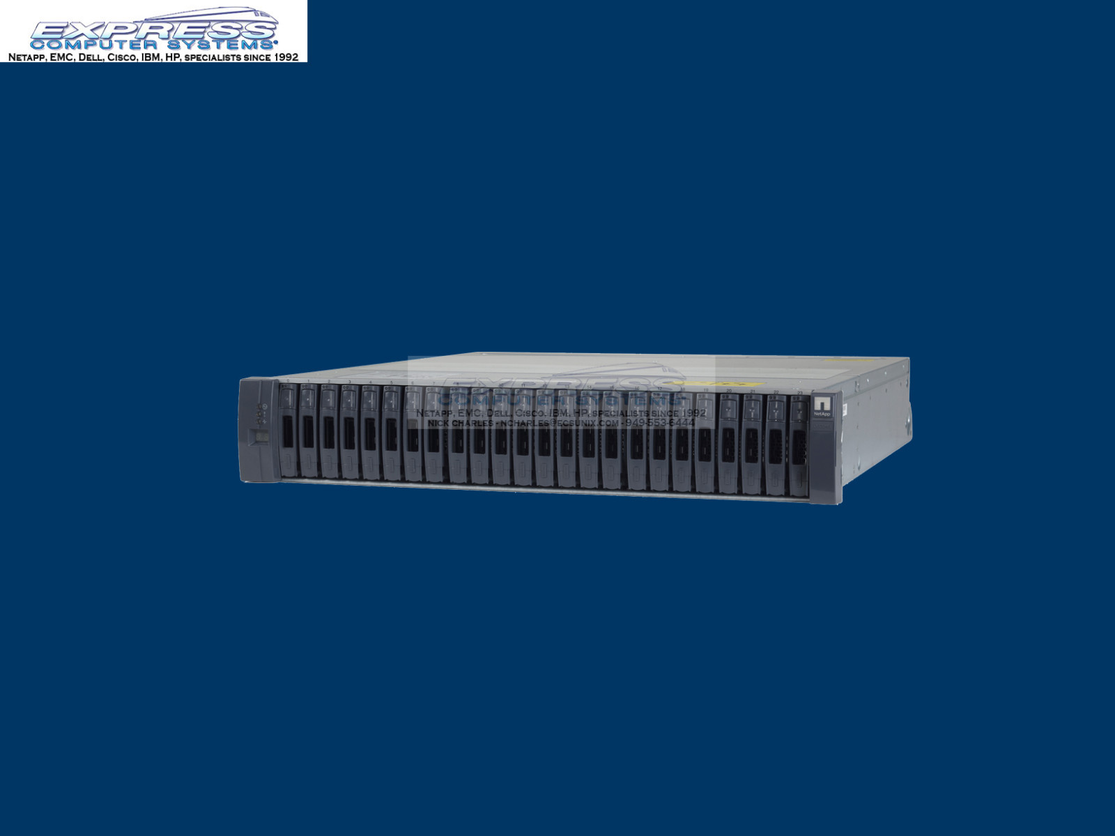 Netapp DS2246 24x 1.8TB 10K SAS X426A-R6 Expansion shelf 43.2TB