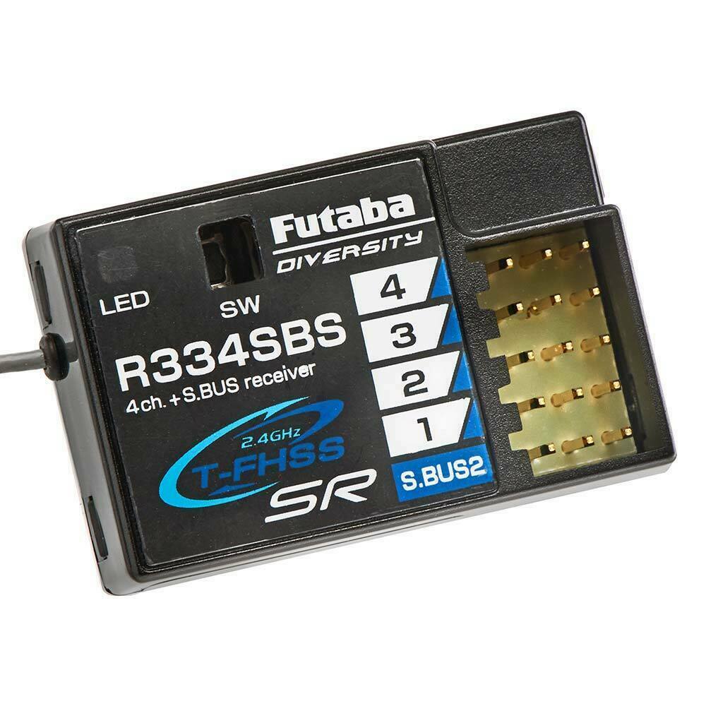 Futaba R334SBS S.Bus2 T-FHSS SR HV Receiver For 10PX 7PXR 7XP 4PM NIB