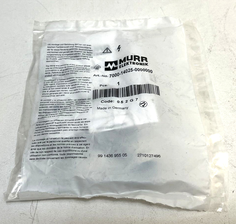 Murrelektronik 7000-14025-0000000, screw terminal connection, sensor, connector