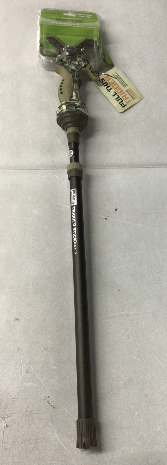 Trigger Stick Gen3 Shooting Stick Adjustable Height, Quick-Detach Yoke, Durable