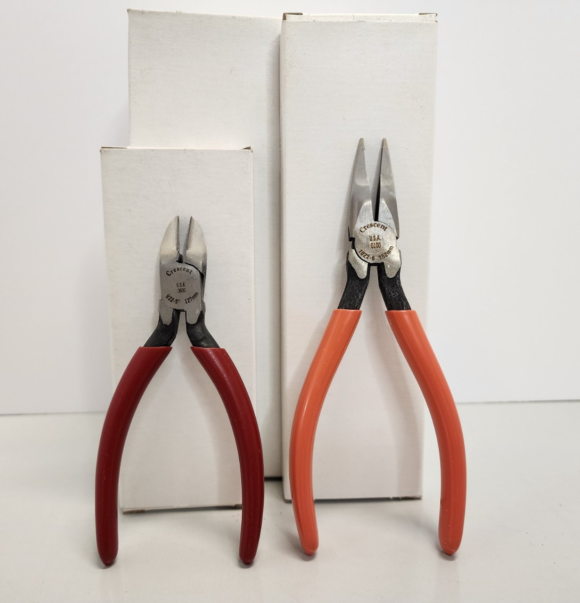 Crescent Precision Pliers & Cutter Insulated. 5" Diagonal Cutter & 6" Short Nose