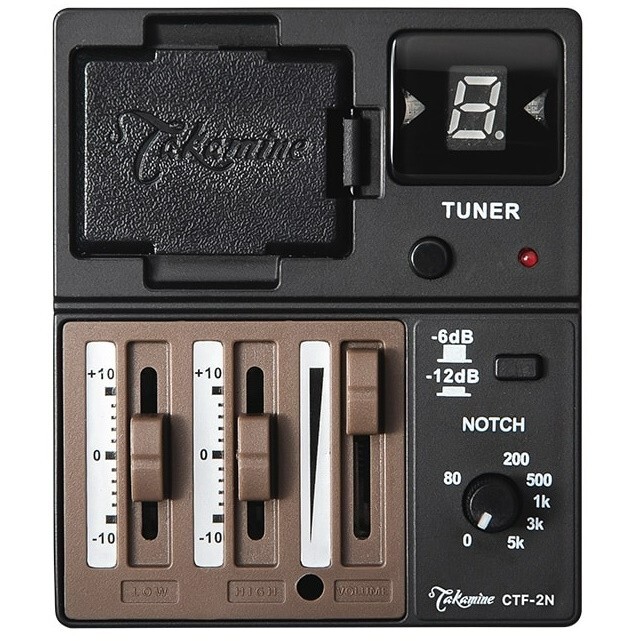 Takamine CTF-2N FPT Guitar Mount Type Pickup Preamplifier for Acoustic Guitar