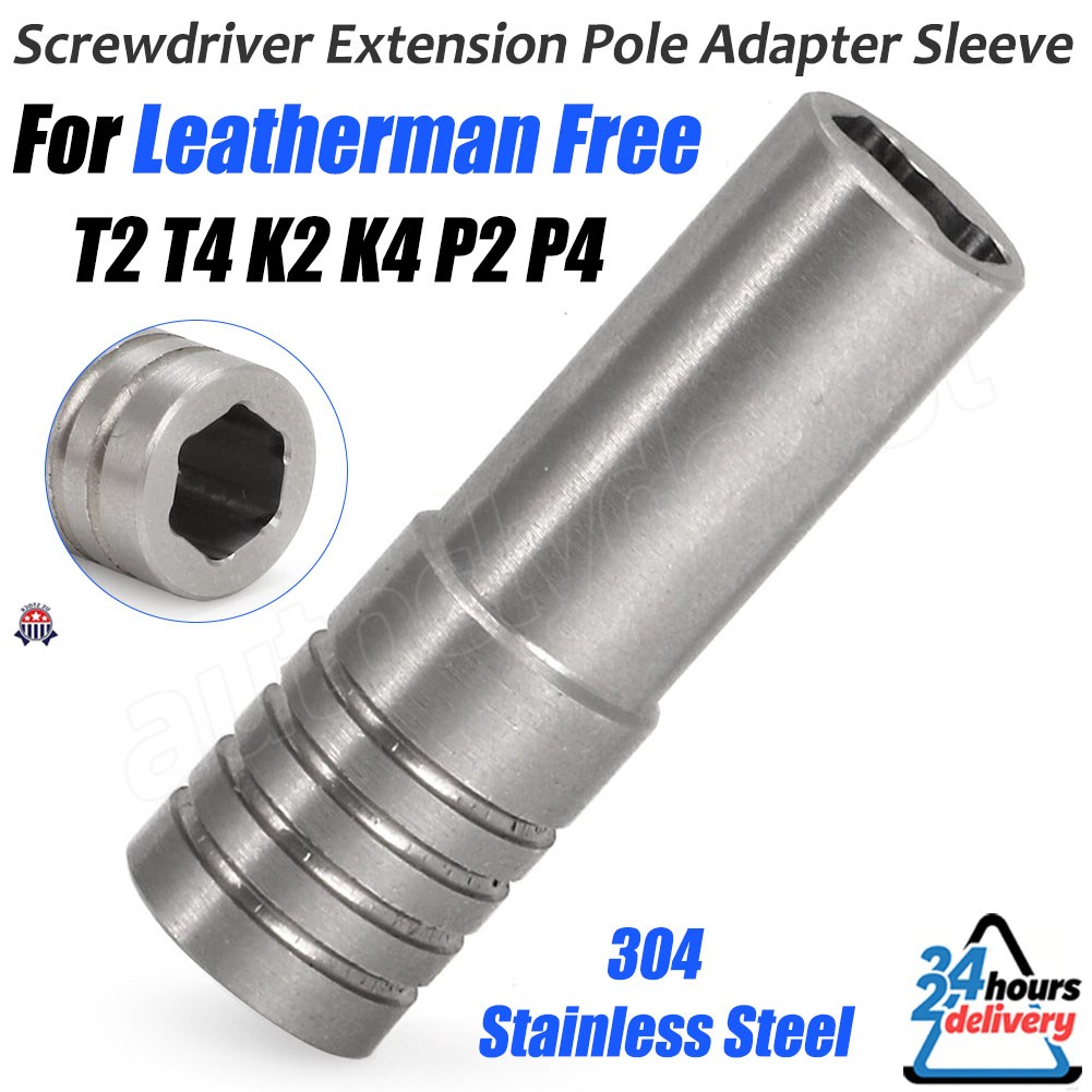 For Leatherman Free T2 T4 K2 K4 P2 P4 Removable Bit Driver Extension Adapter Kit