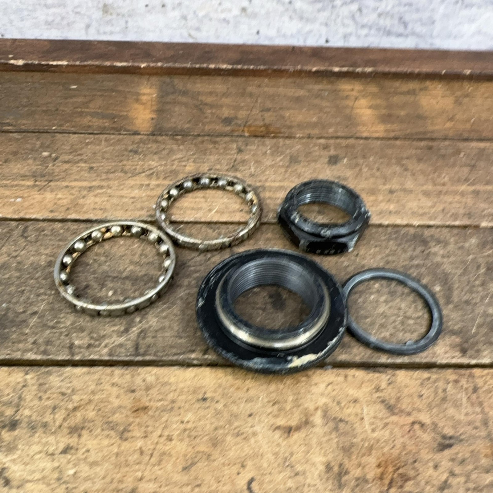 Vintage Tien Hsin 1 Inch Threaded Headset GT BMX 90s Black Old School PARTS