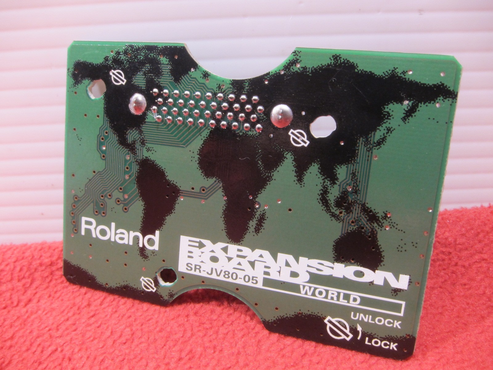 Roland SR-JV80-05 World Expansion Board Tested JV-1080 JV-2080 XV-5080 JD-990