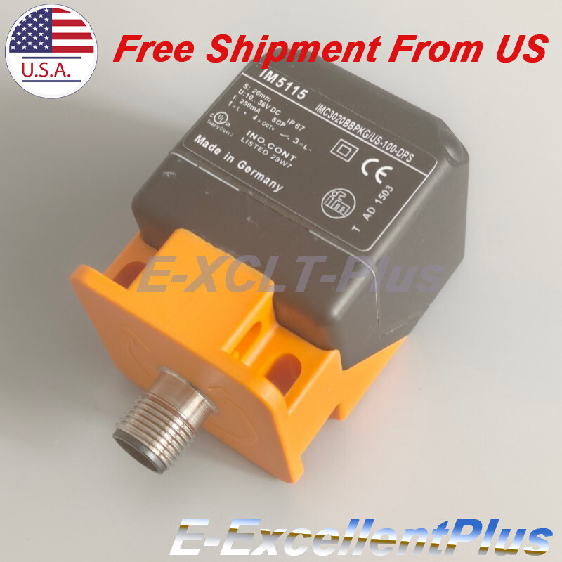 1PCS For IFM IM5115 IMC3020BBPKG/US-100-DPS Proximity Sensor Switch US Shipping