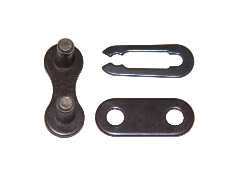 KMC BRANDED 1 SPEED BICYCLE MASTER/CONNECTOR LINK 1/2 X 1/8 BLACK.