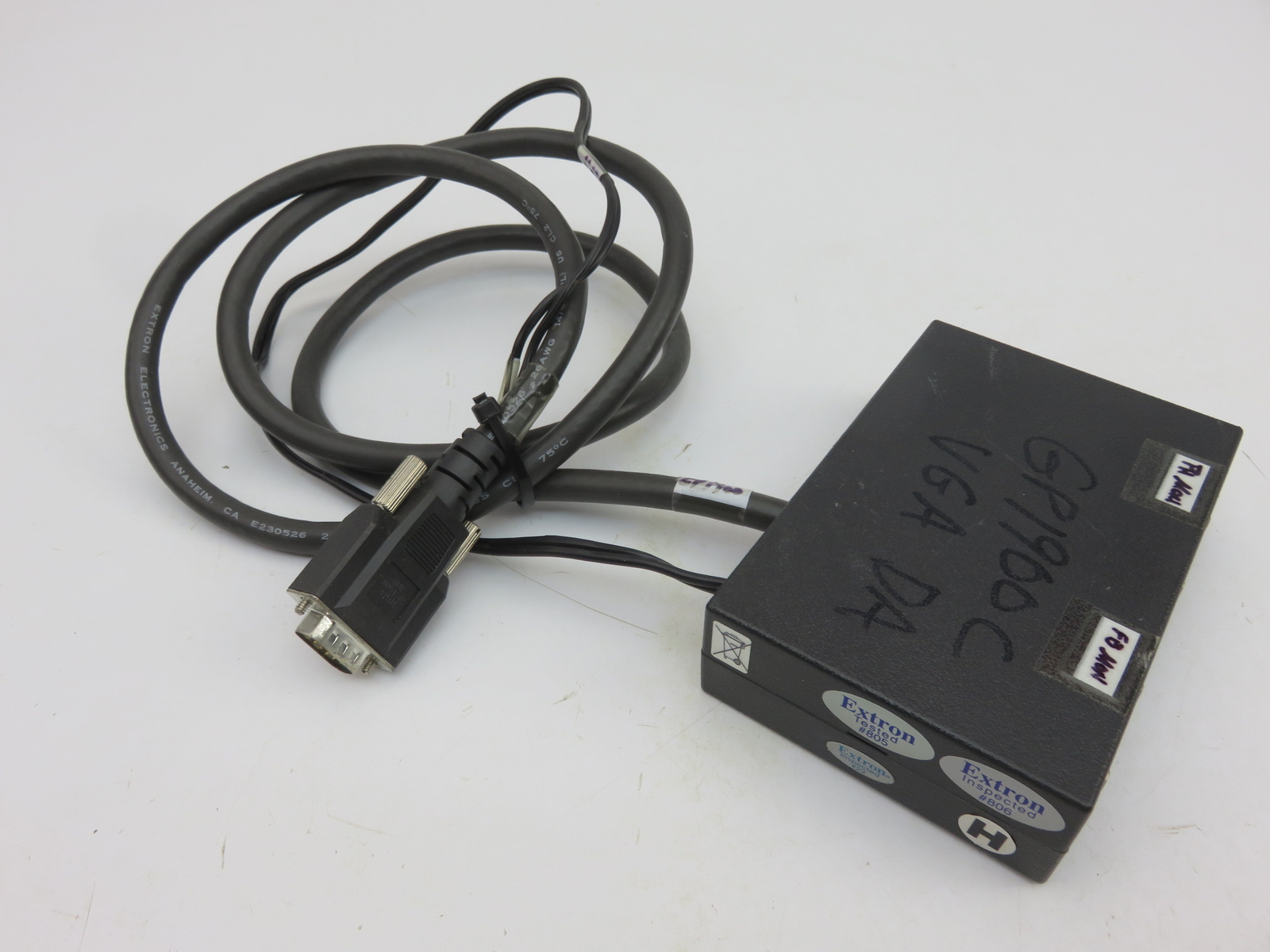 Extron P/2 DA2 Plus 33-1393-01 VGA Dual 2 Output Splitter Distribution Amplifier