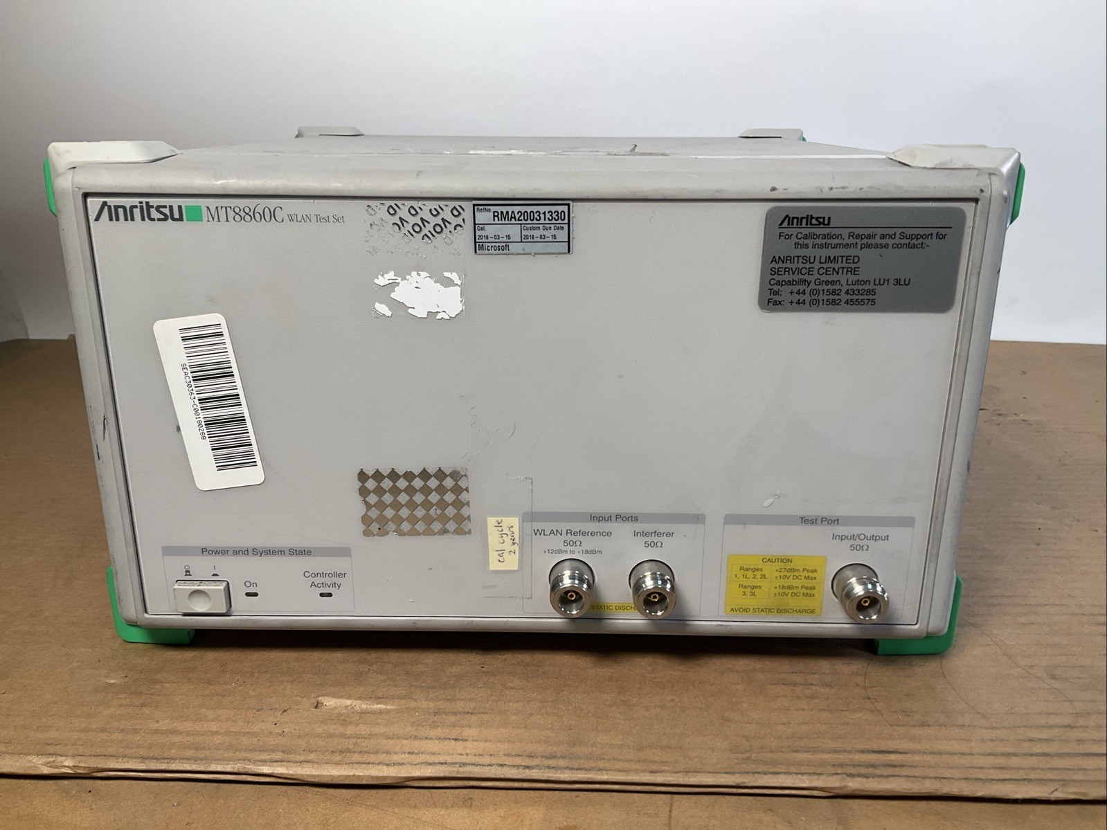 Anritsu MT8860C WLAN Test Set - For Parts