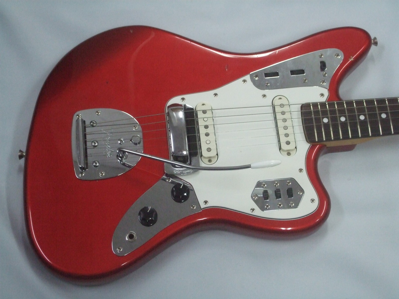 Fender Japan JG66-85 Used 1997 Alder Body Maple Neck Candy Apple Red w/Soft Case