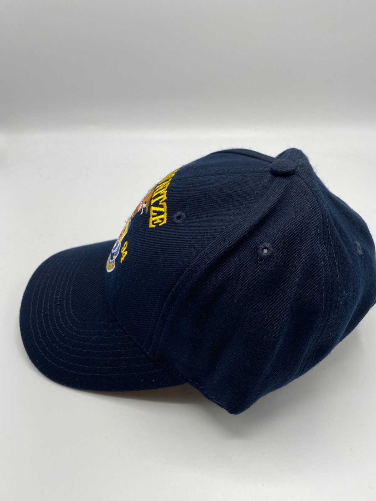 The Corps USS Nitze DDG 94 Logo Blue Baseball Cap Hat One Size