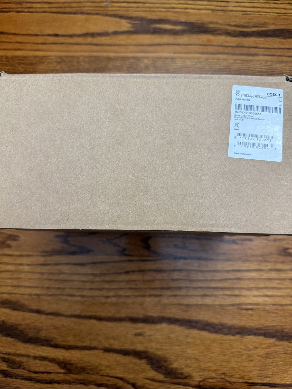 Bosch B40-MB50 Outdoor Multiband Antenna Cell, 50ft Matte Black, F01U326559