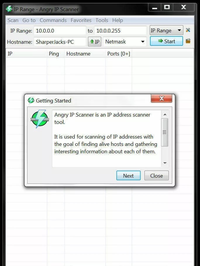 Angry IP Scanner ~ Full Network Scan & Port Scanner Software PC for Windows ~ CD