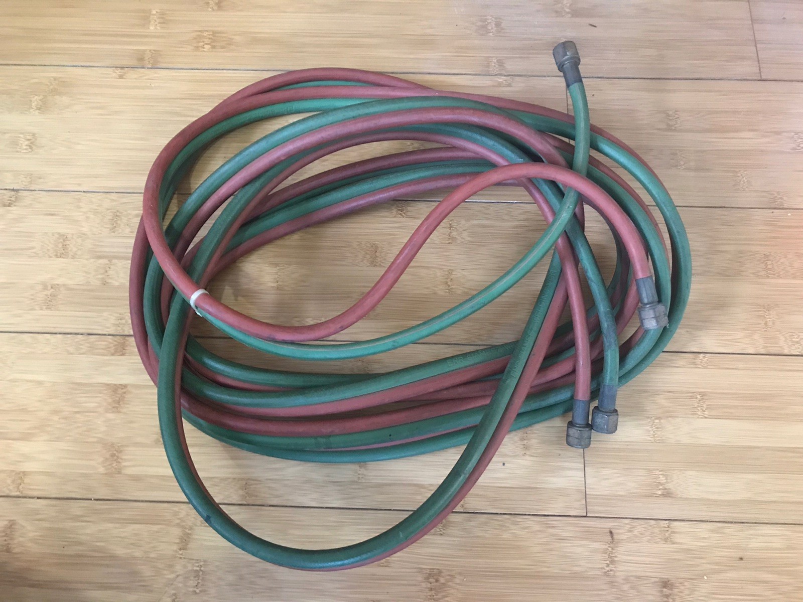 20 ft Oxy-Acetylene Torch Hose w/ 9/16” Fittings