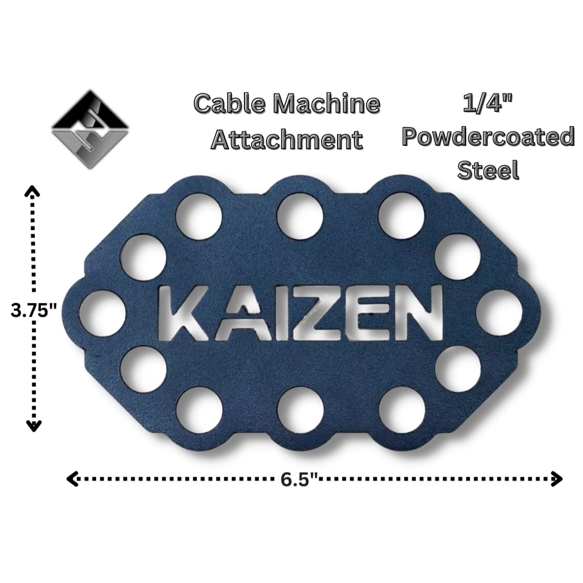 F&F STEEL Kaizen Multi-Link Cable Machine Attachment Connector Combine Cables
